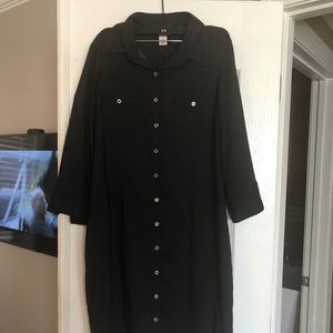 White House Black Market Black Dress